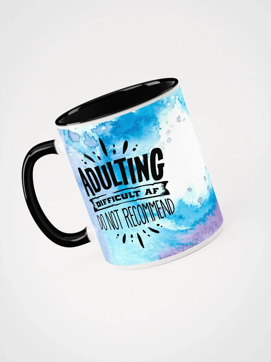 Adulting Difficult AF Ceramic Mug product image (2)
