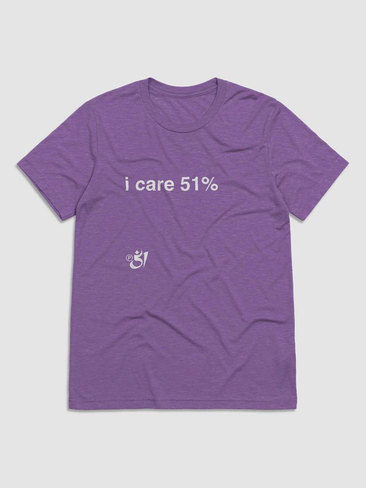 i care 51% tee product image (1)