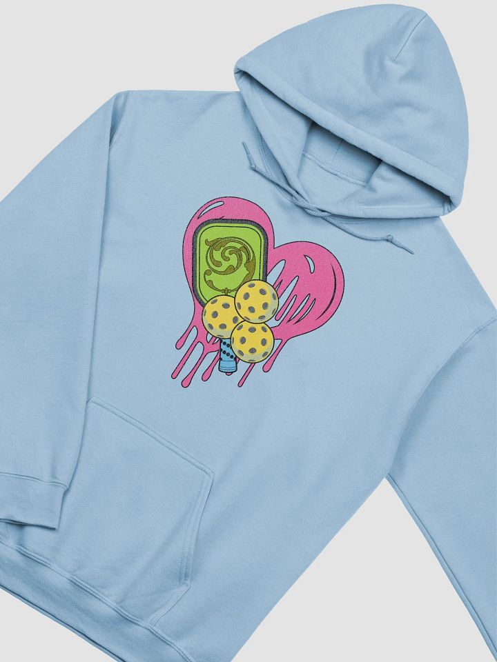 Heart Pickleball Heartfelt Swirls Hoodie product image (8)