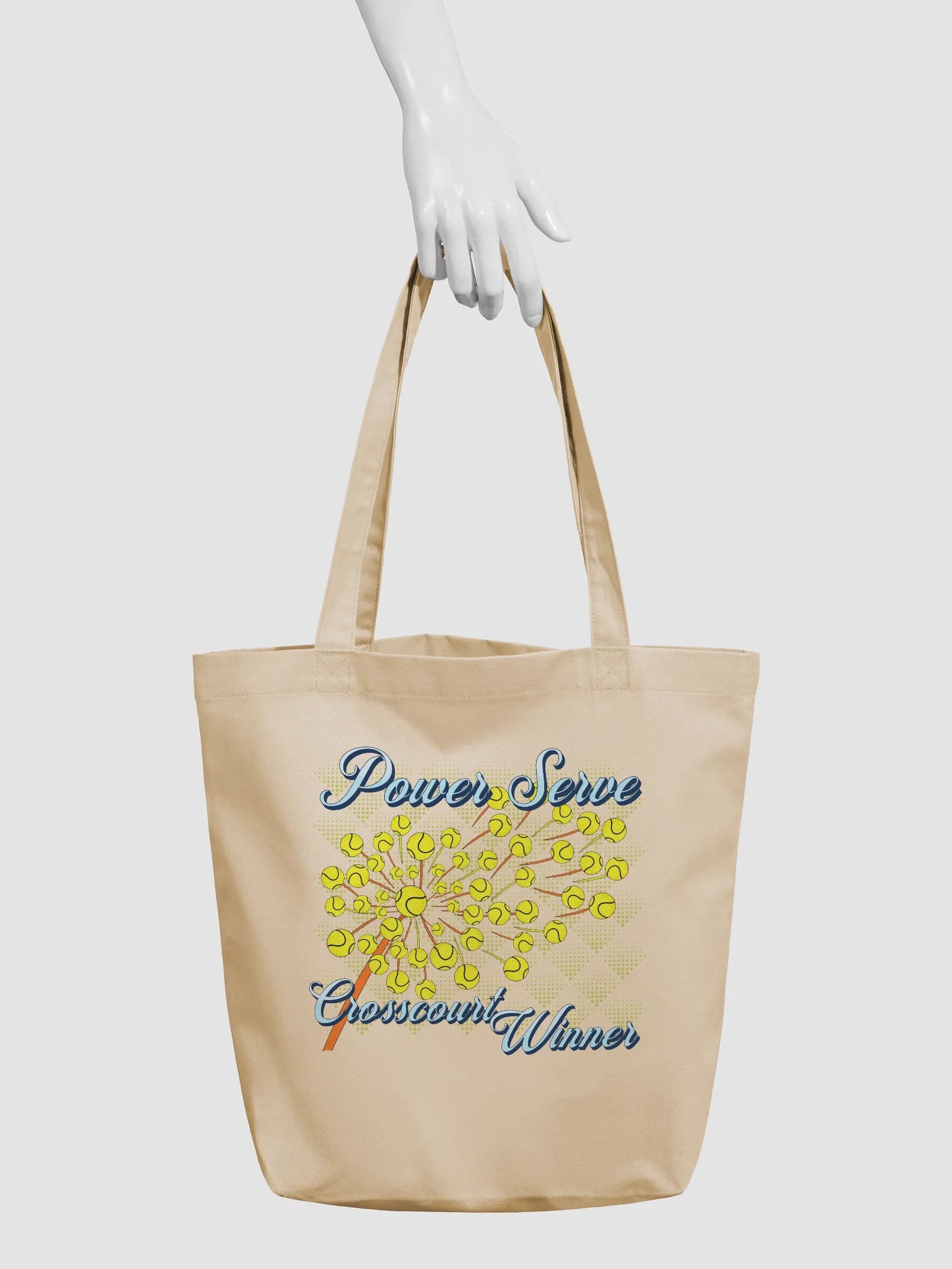 Dandelion Power Serve Crosscourt Winner Eco Tote product image (6)