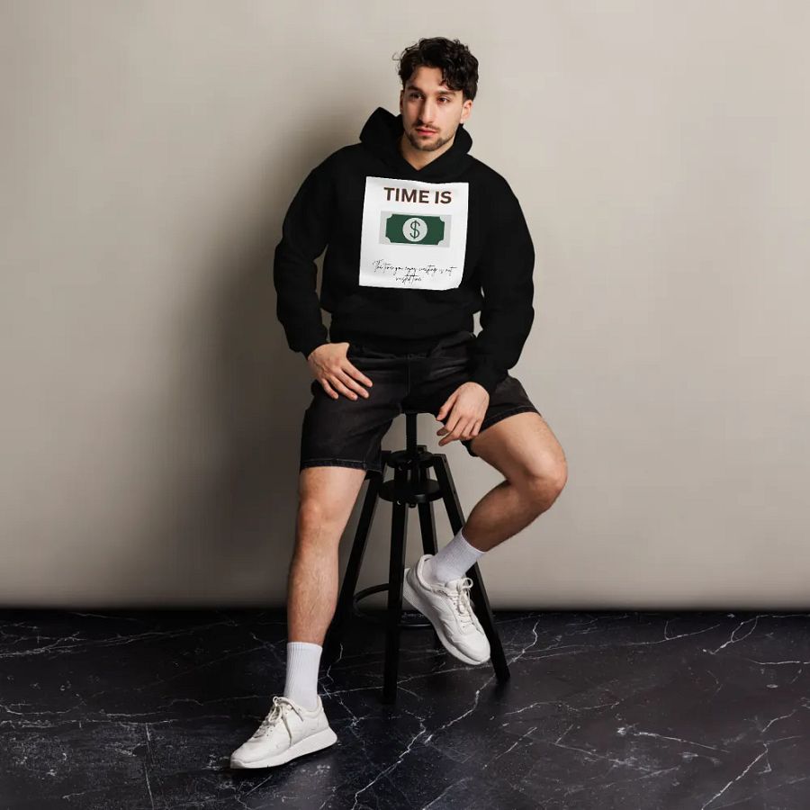 Time is Currency Oversized Hoodie product image (5)