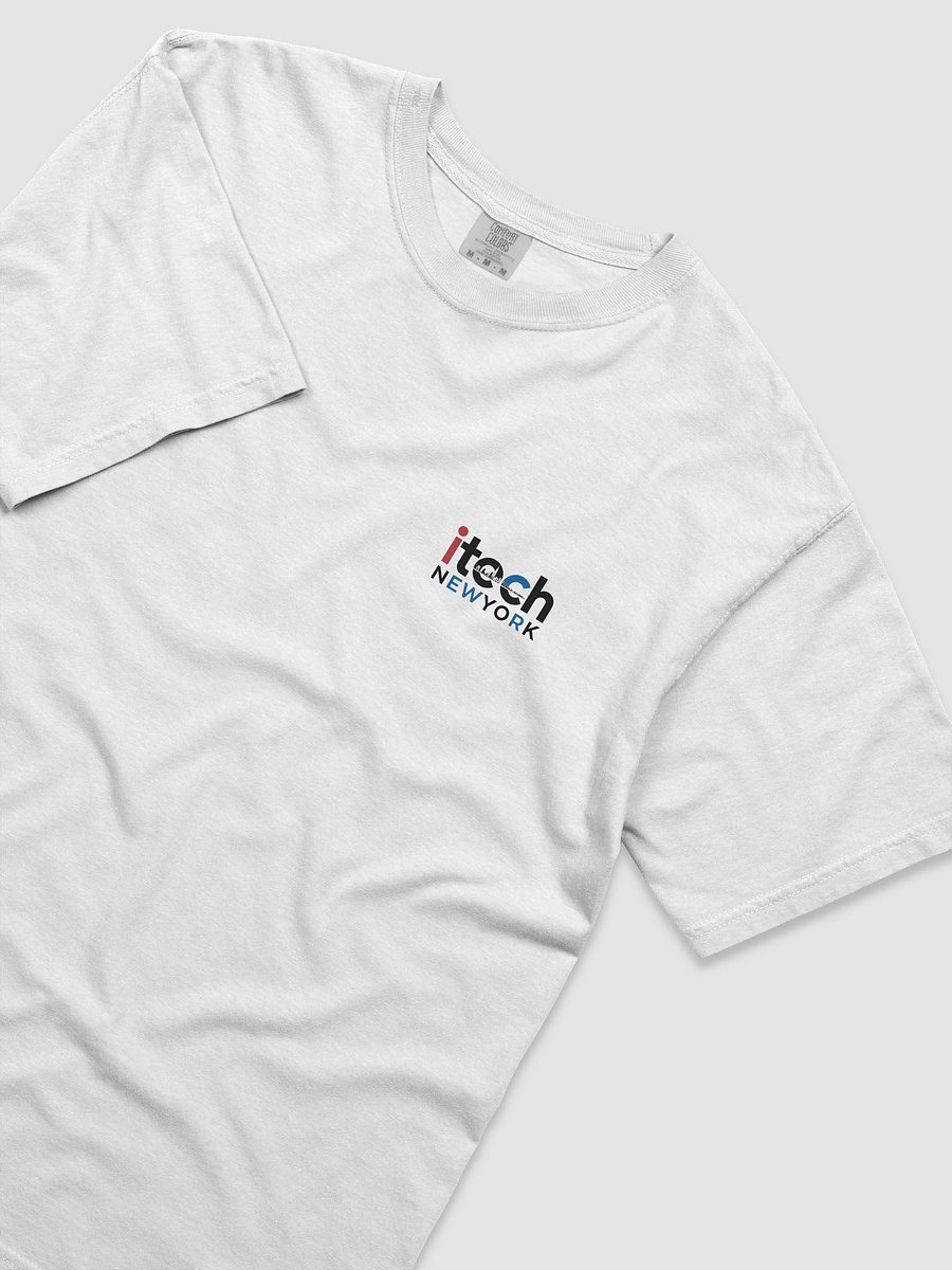 iTechNewYork Font Logo T-Shirt – White product image (3)