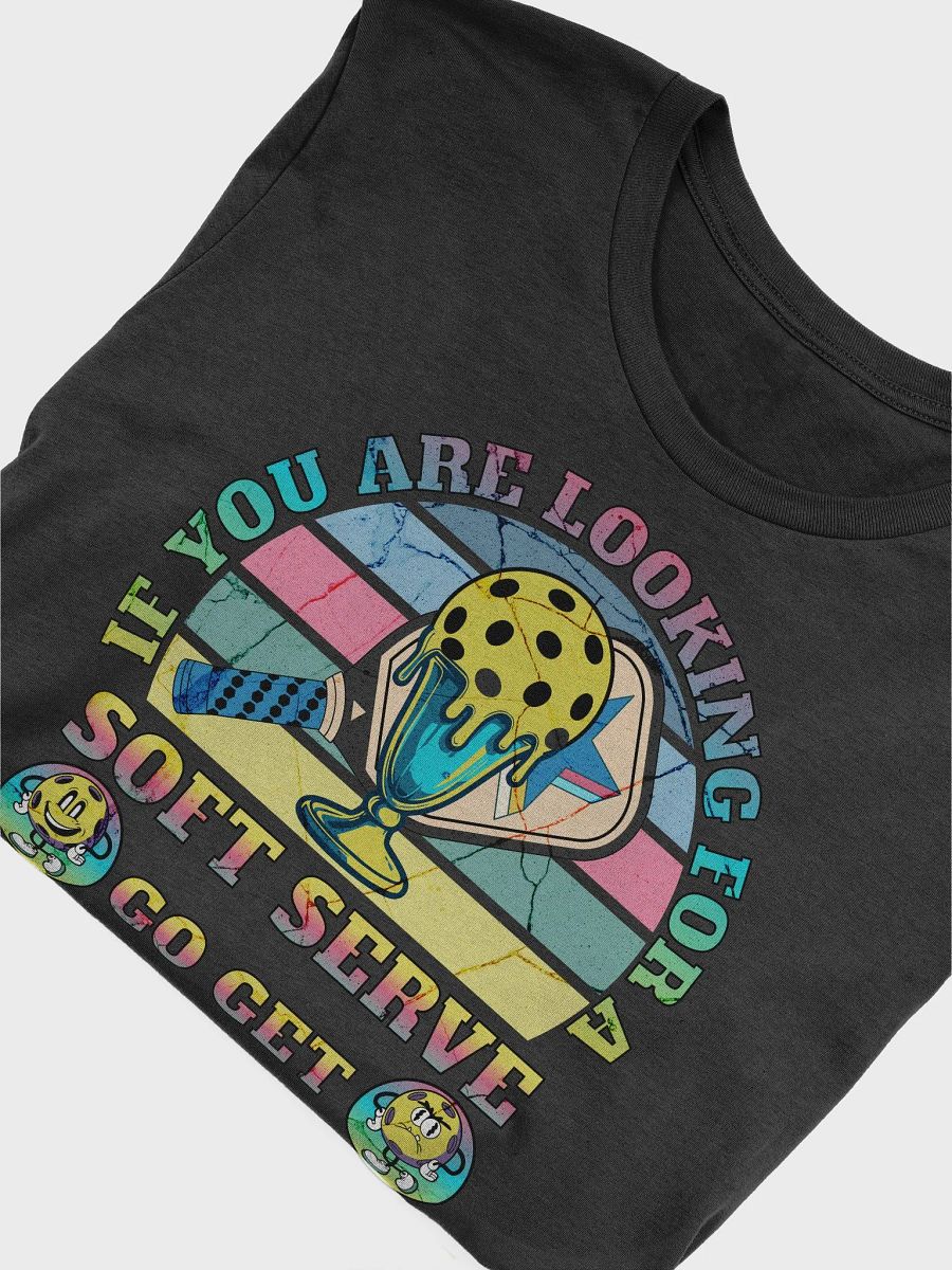 Soft Serve Go Get Ice Cream Pickleball T-Shirt product image (9)