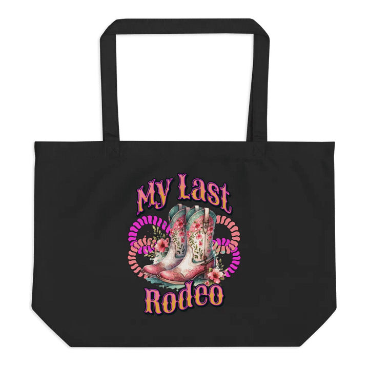My Last Rodeo Floral Cowgirl Spirit Tote Bag product image (1)