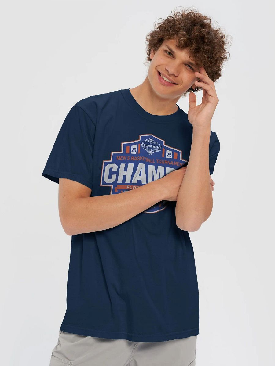Florida Gators 2025 SEC Basketball Tournament Champions Shirt product image (6)