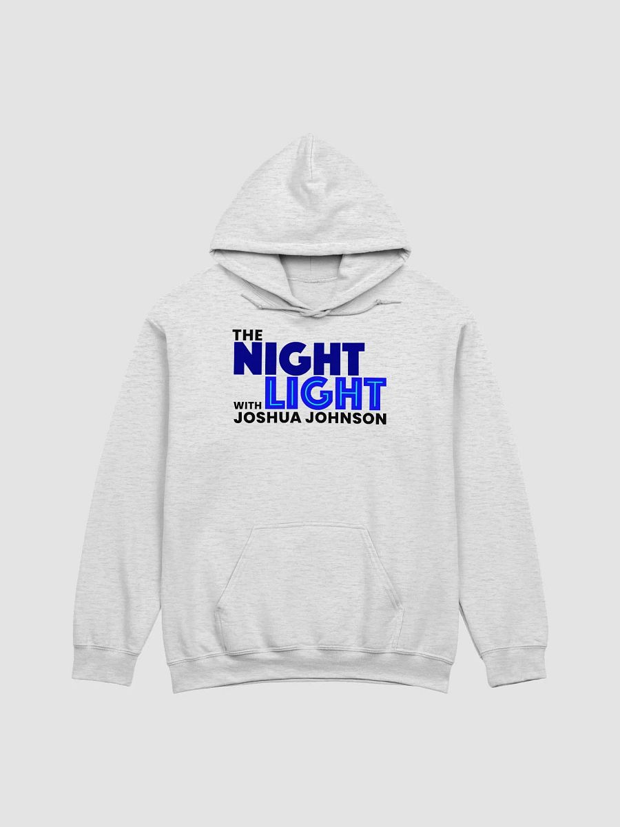The Night Light Hoodie (black text) product image (1)