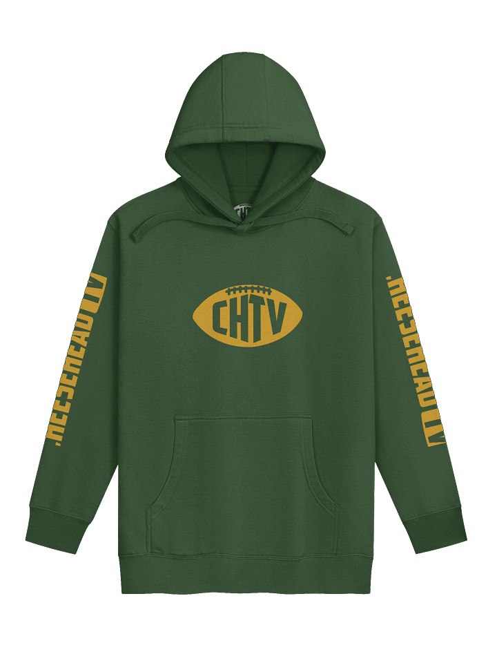 CHTV Logo Sleeves Hoodies (Green) product image (1)