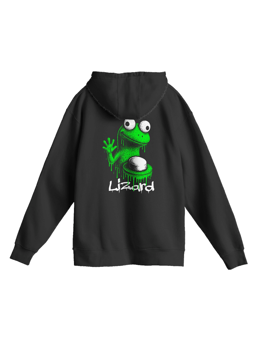 Lizard hoodie on the back product image (2)