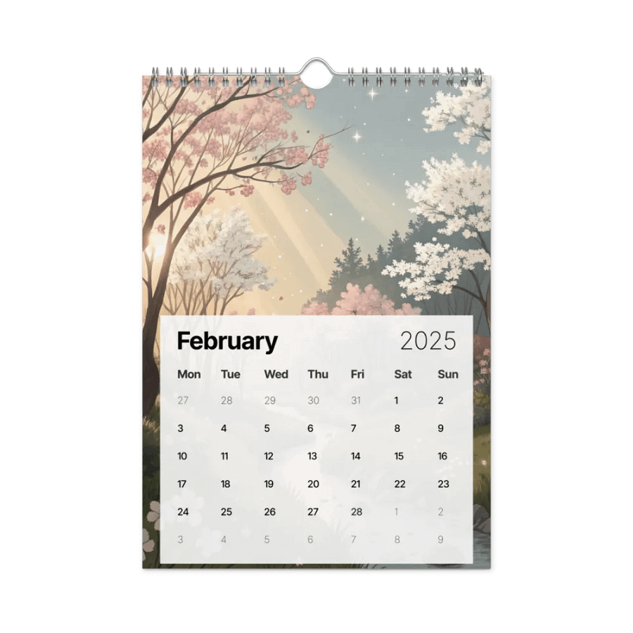 MAGICAL ANIME SEASONS WALL CALENDAR 2025 product image (5)