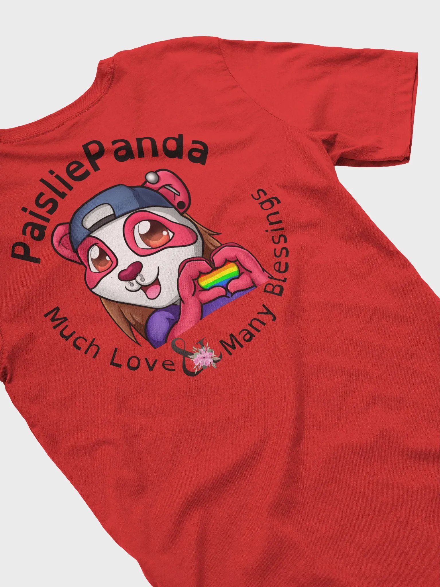 PaisliePanda Love Tee w/ Dark Text product image (54)