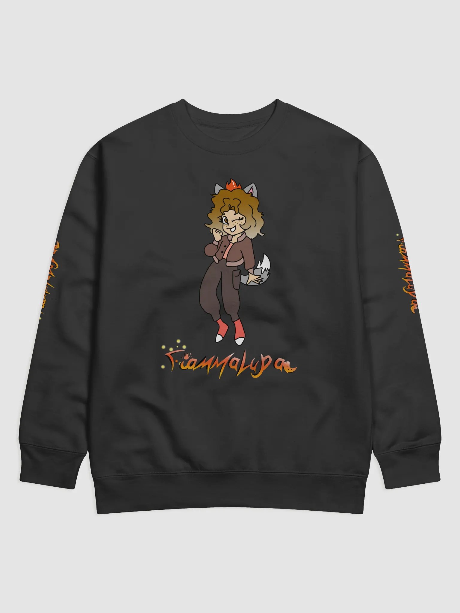 FiammaLupa floating - Sweatshirt product image (1)
