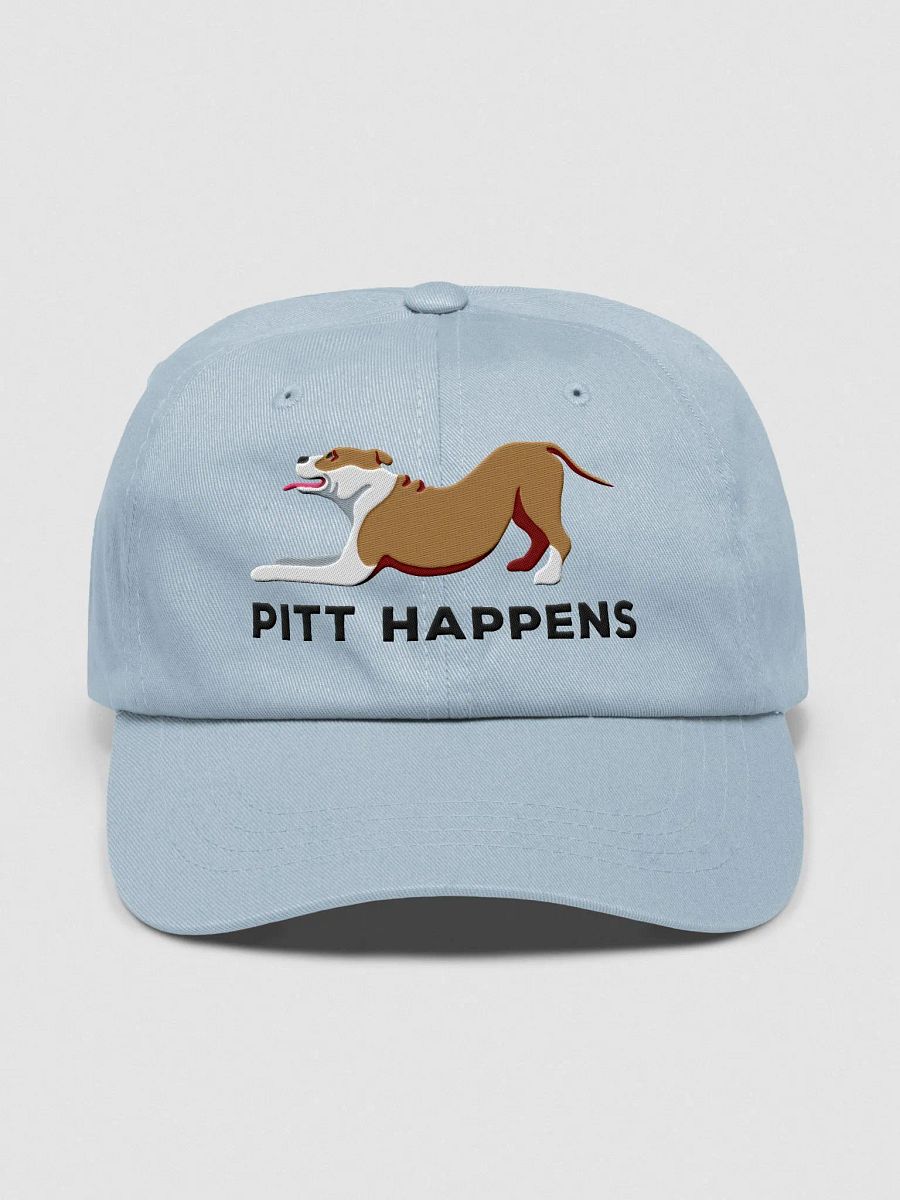 Pitt Happens Classic Dad Hat(Embroidered) of a Pitbull Terrier product image (17)
