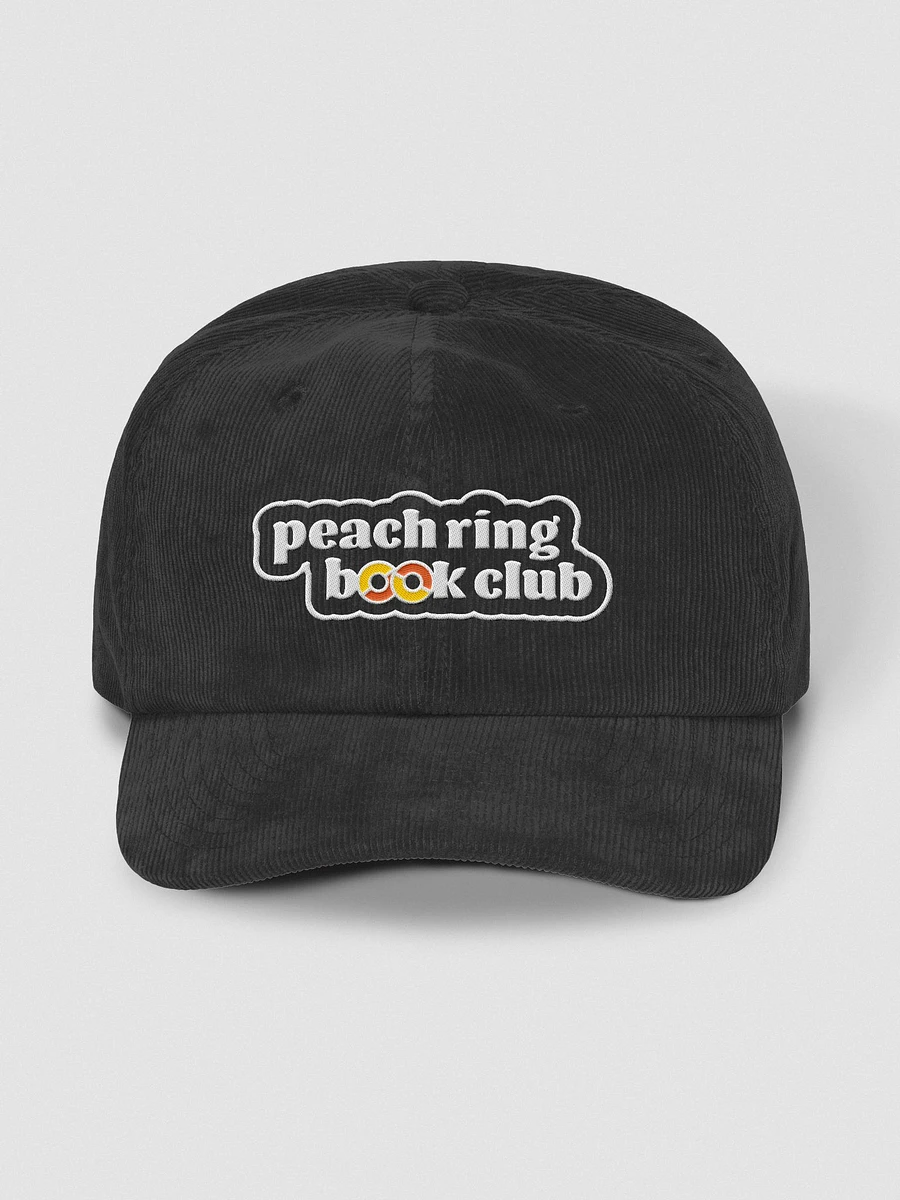 Peach Ring Book Club | Corduroy Embroidered Hat product image (4)