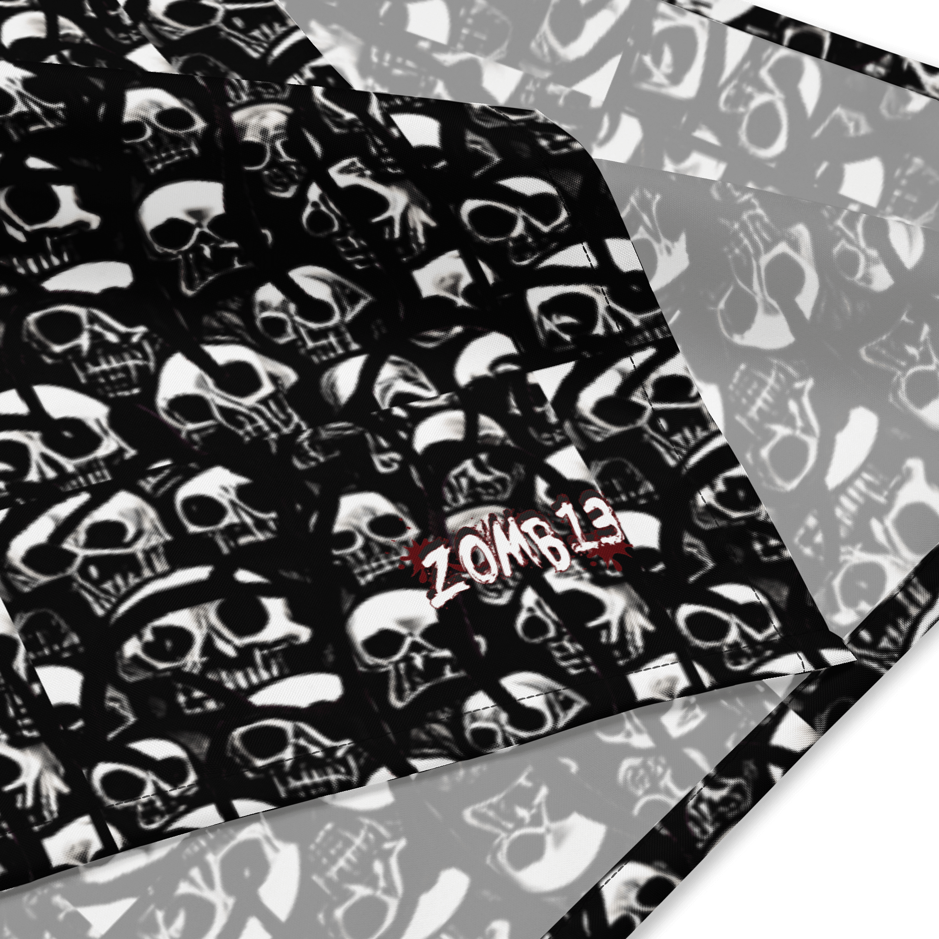 Rebel Skulls All-Over Bandana product image (4)
