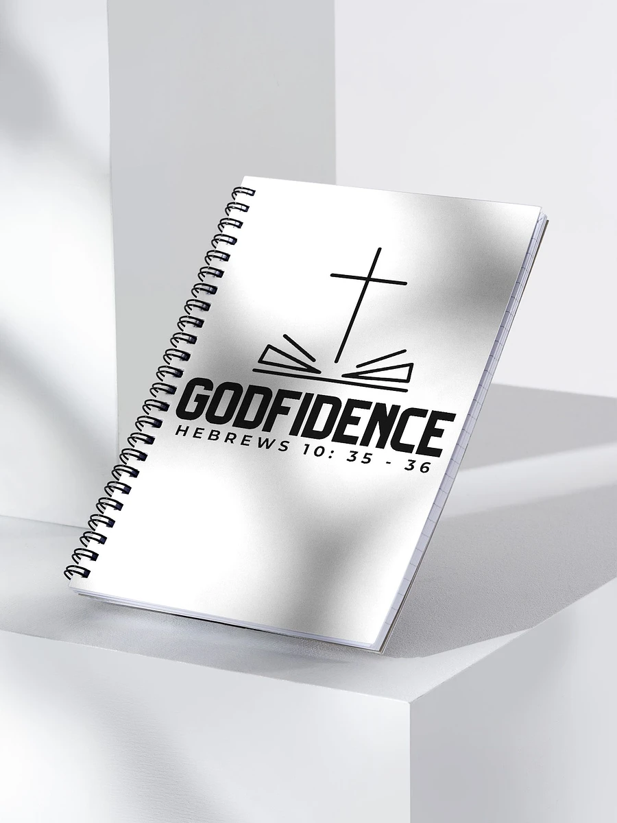 Godfidence Spiral Notebook product image (3)