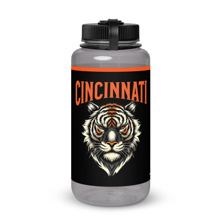 "Cincinnati Tiger Pride" 32 oz Water Bottle | NFL Home Locker product image (1)