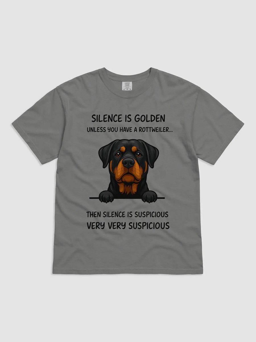Silence is golden, unless you have a Rottweiler product image (1)