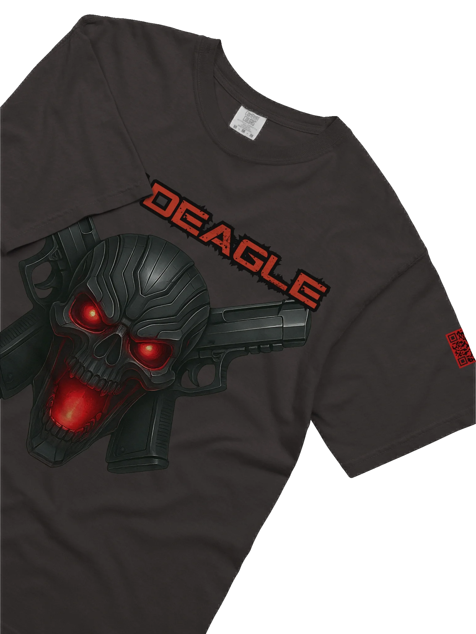 Deagle Skull Tshirt product image (25)
