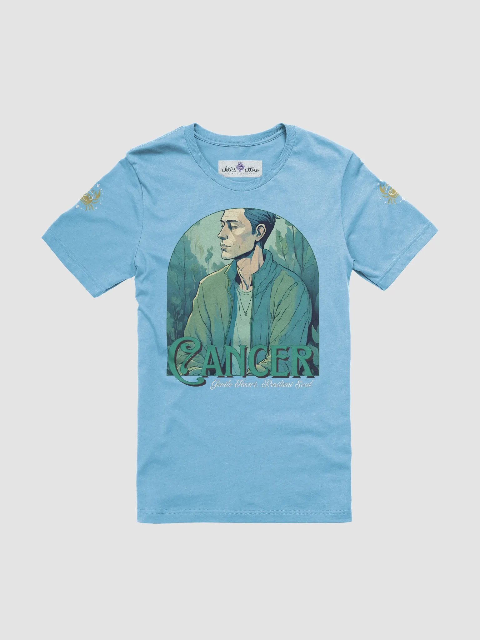 Celestial Cancer Man T-Shirt (DTG) product image (3)