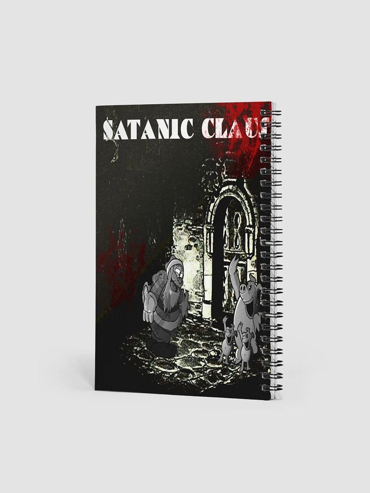 Satanic Claus Spiral Notebook product image (2)