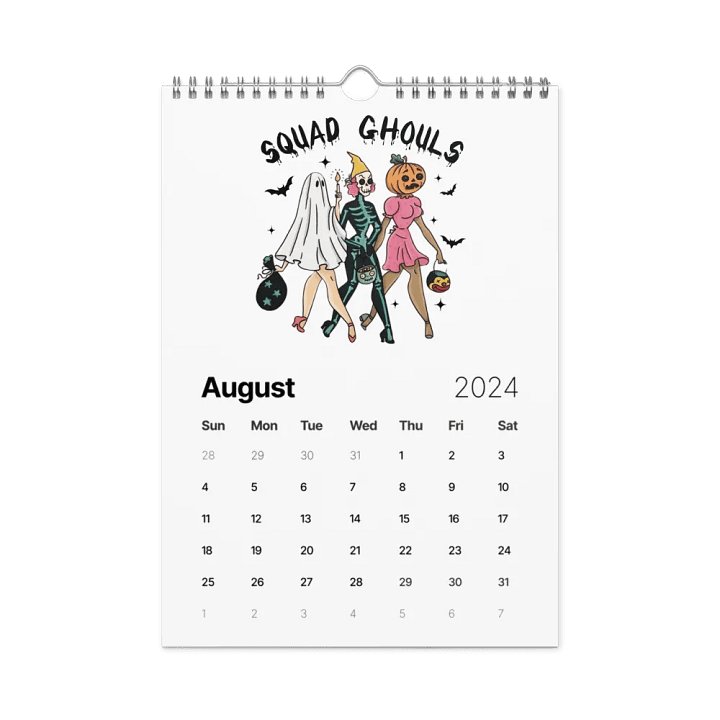 Horror Mayhem 2024 Calendar product image (2)