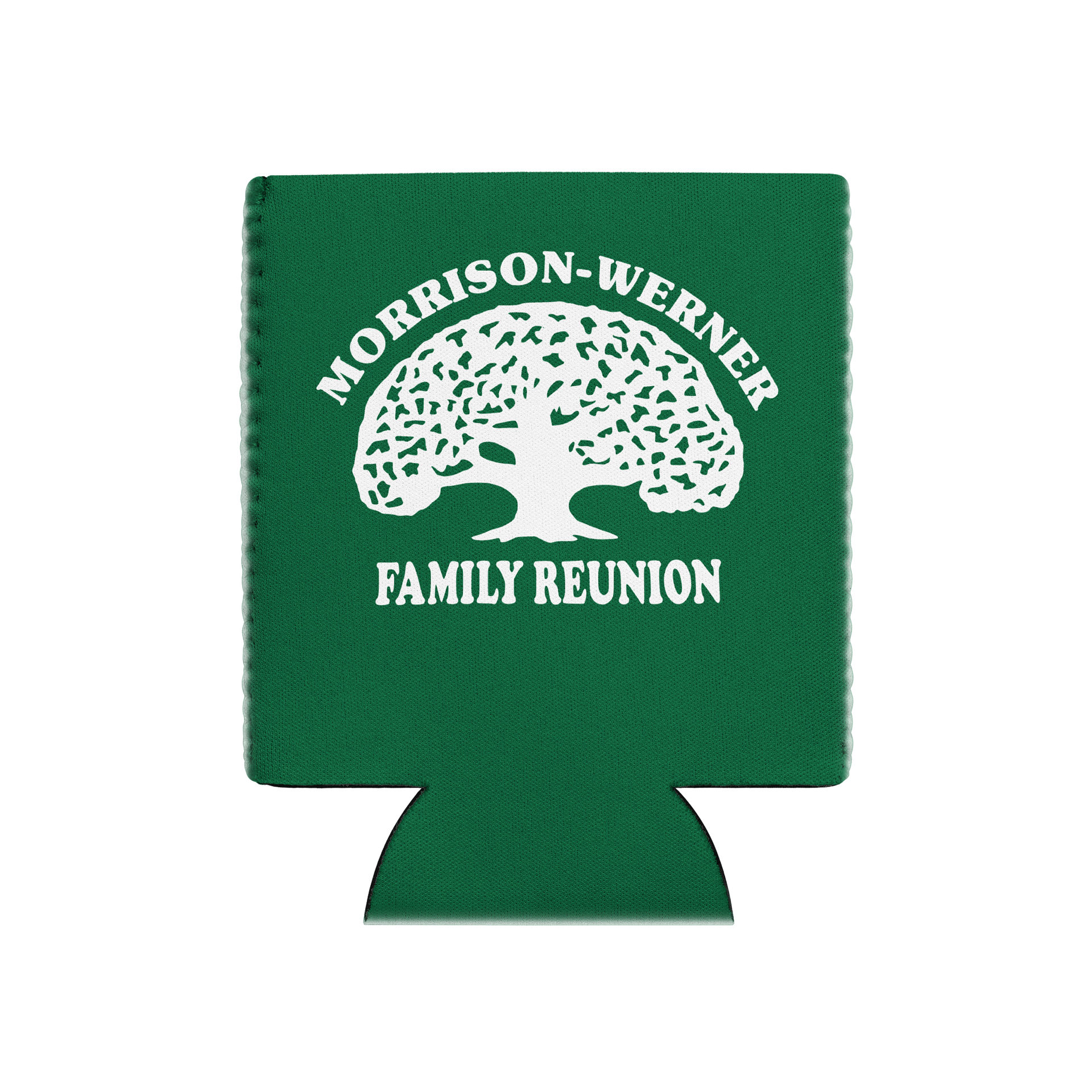 "Morrison-Werner Family Tree" Can Coozie (Green) product image (10)