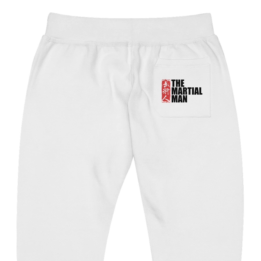The Martial Man - White Joggers product image (1)