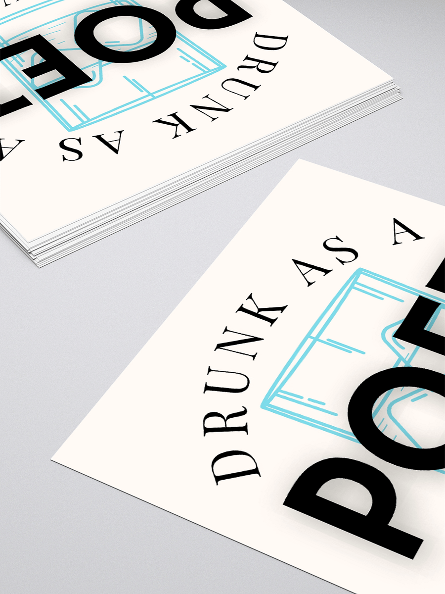 Drunk as a Poet on Payday the Sticker product image (4)