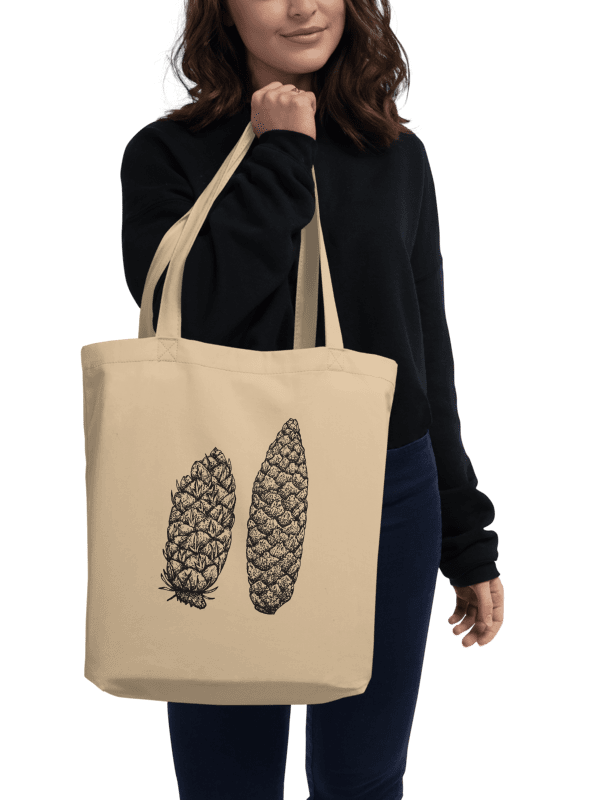 Organic Pine Cone Tote Bag product image (2)