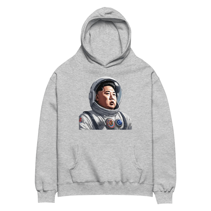 Ethereal Elegance Kim Jong Un Oversized Hoodie product image (2)