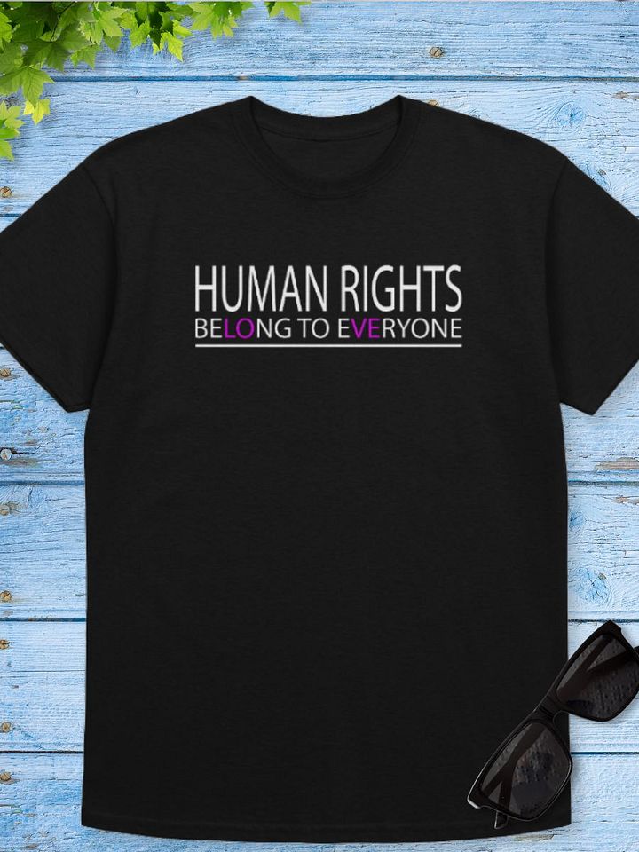 Human Rights Belong to Everyone Tshirt product image (1)