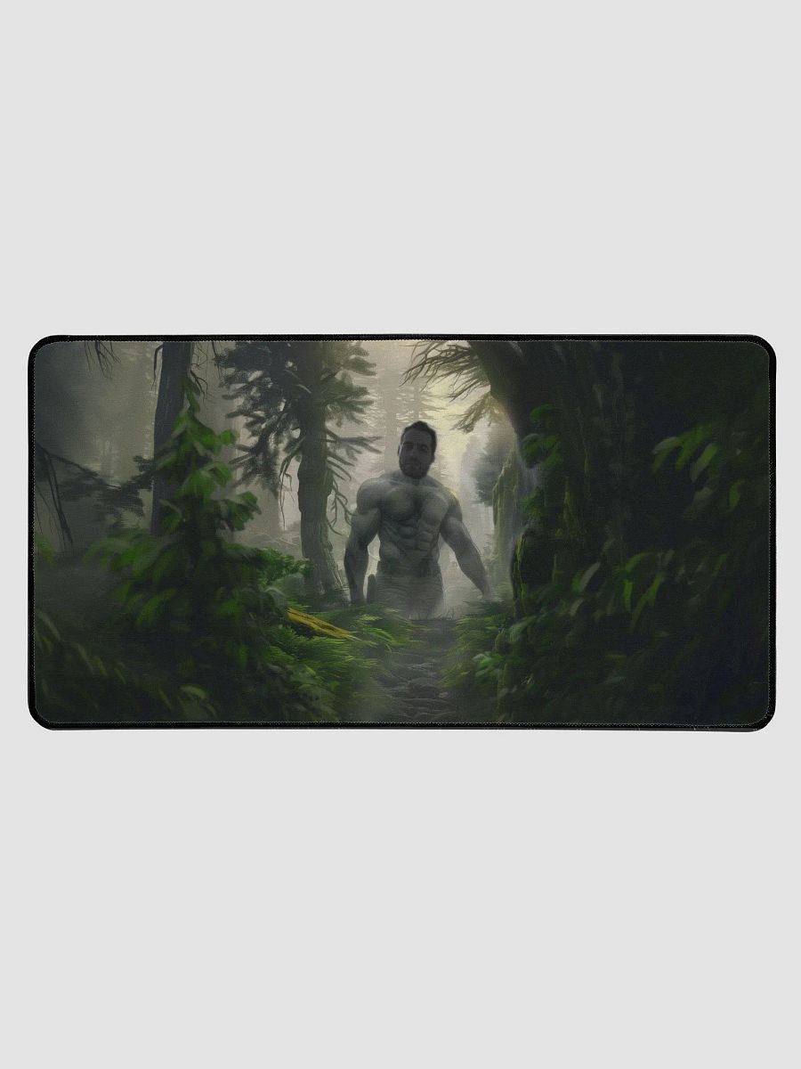 GigaChad jon Desk mat product image (1)
