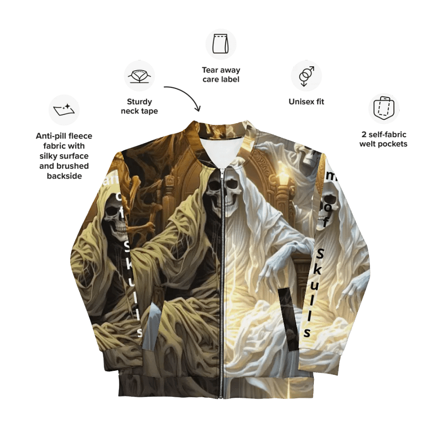Throne of Bones Bomber Jacket product image (11)