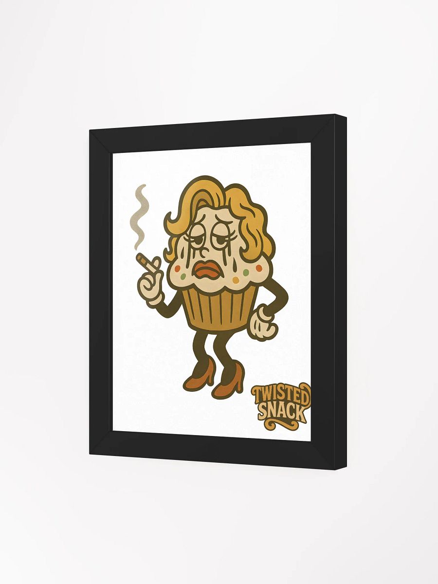 "Frosted & Feral" Framed Print – Twisted Snack Collection product image (3)