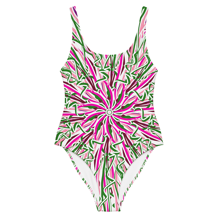 Radiant Swirls Custom One-Piece Swimsuit product image (2)