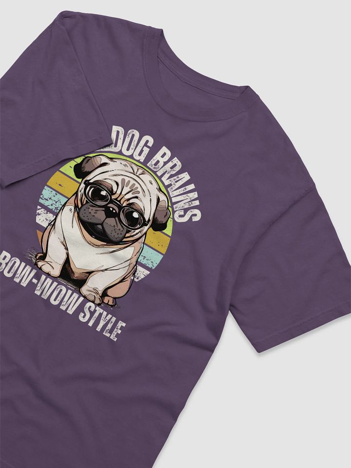 Good Vibes Pug Sunglasses T-Shirt product image (1)