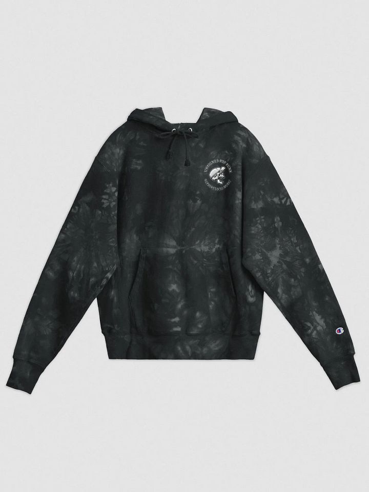 Skull Logo Tye Dye Embroidered Champion Hoodie product image (1)