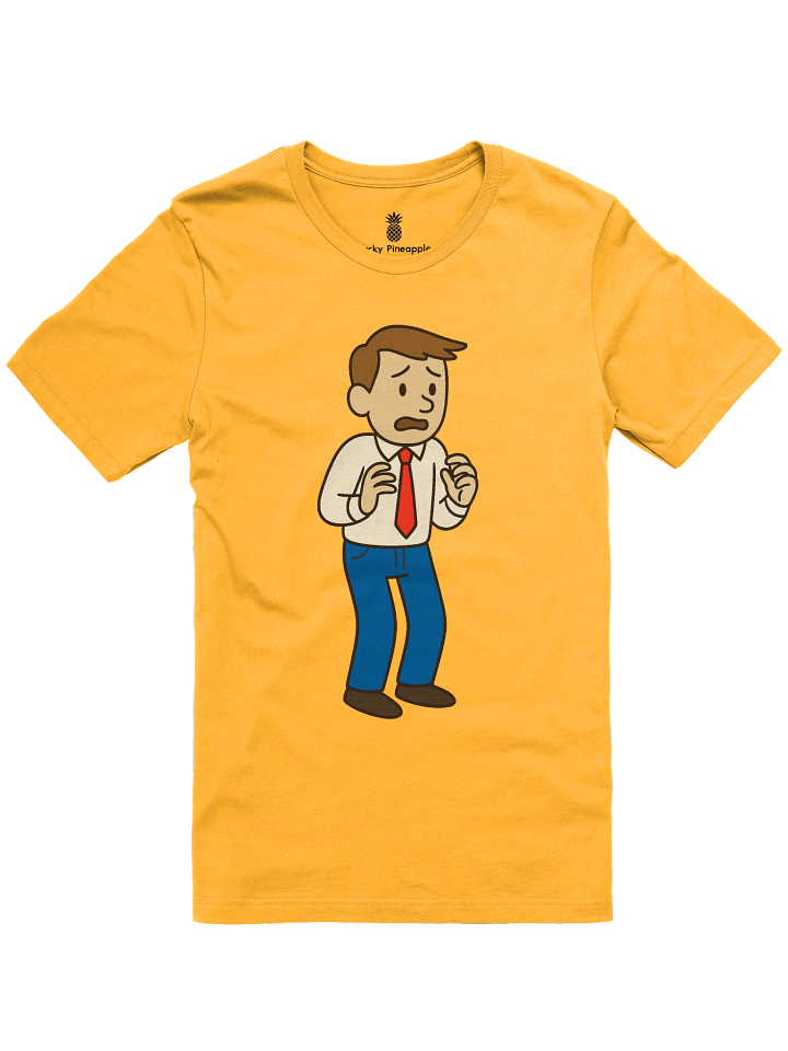 Business Casual Anxiety: "Ted the Terrified Teacher" Unisex T-Shirt product image (6)
