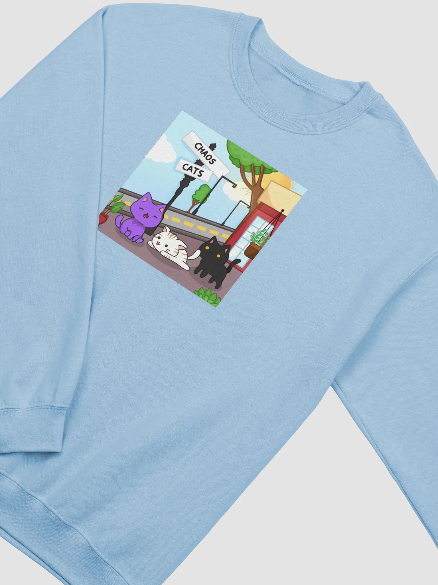 Kitty Corner Crew Neck Sweatshirt product image (20)