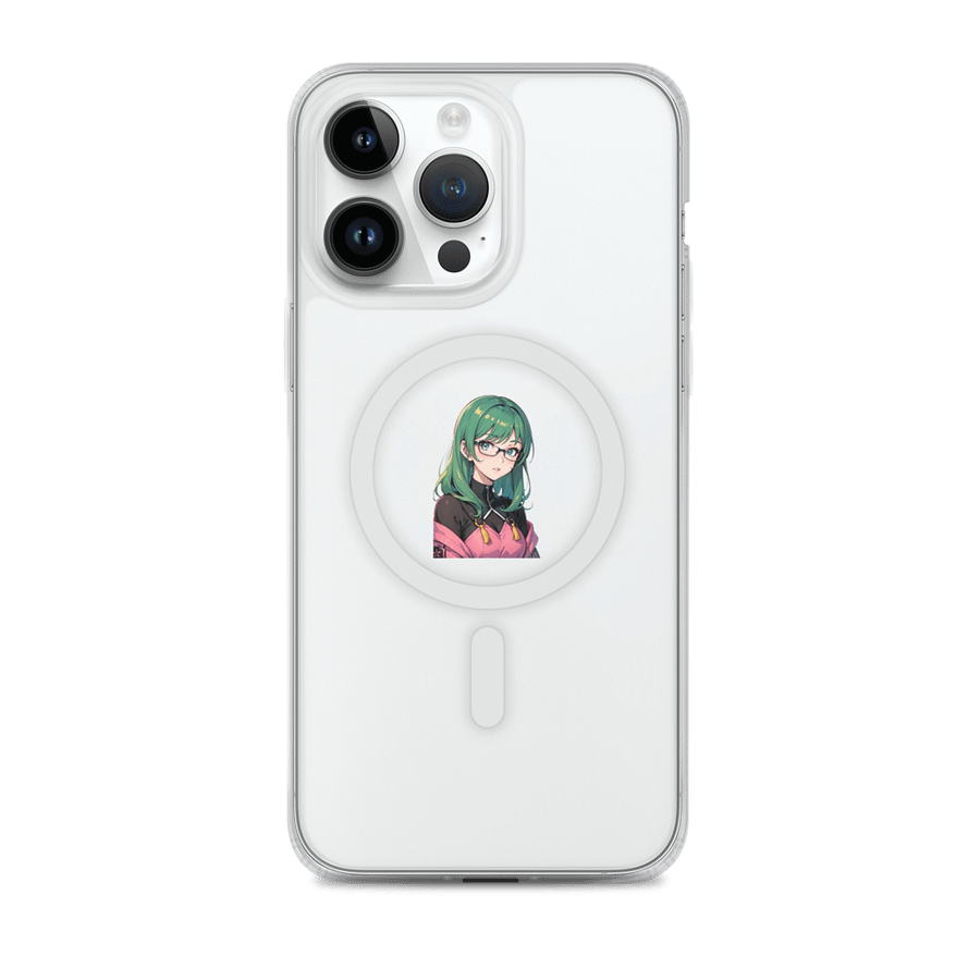 (GREEN WAIFU) K Clear Case for iPhone product image (1)