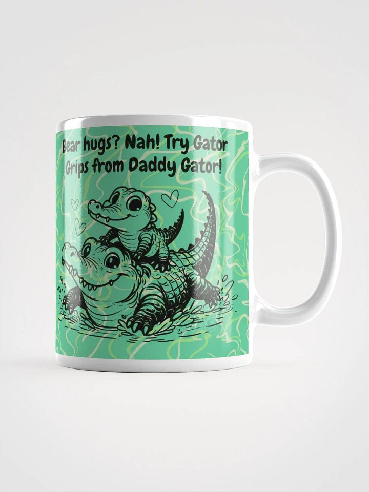 Daddy Gator Mug - Funny Father’s Day Gift, Coffee Cup for Dad, Alligator Dad Mug, Gift from Kids product image (1)