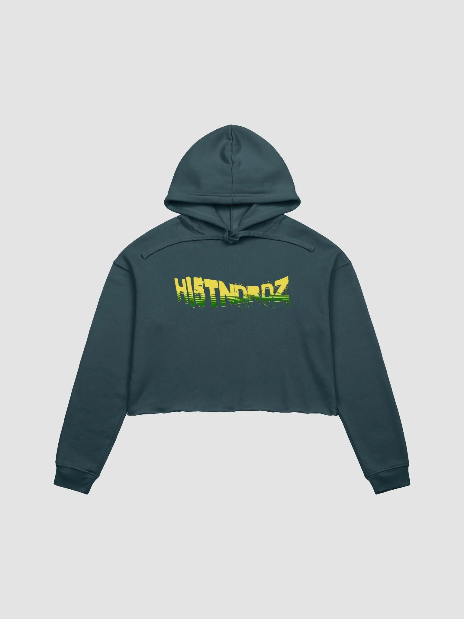 HI5TNDRDZ Pineapple Kush Strain Crop Hoodie product image (1)