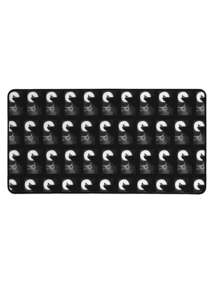 Wolf Silhouette Desk Mat 15.5" x 31.5" product image (1)