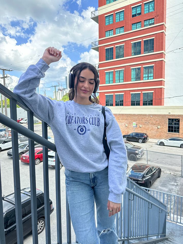 Embroidered Creators Club Sweatshirt product image (2)