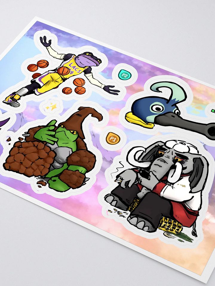 Rivals of Aether 2 Sticker Sheet product image (2)