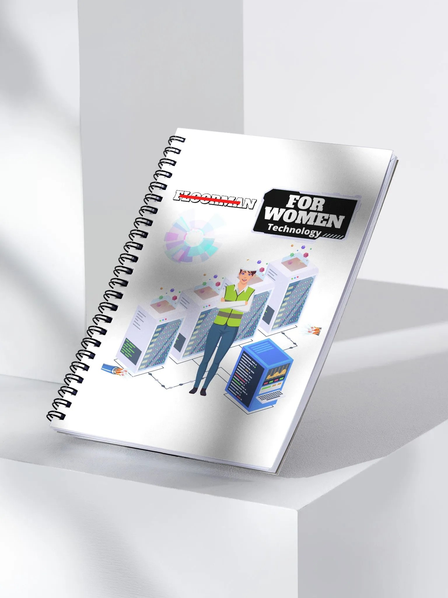 For Women Technology Spiral Notebook product image (1)
