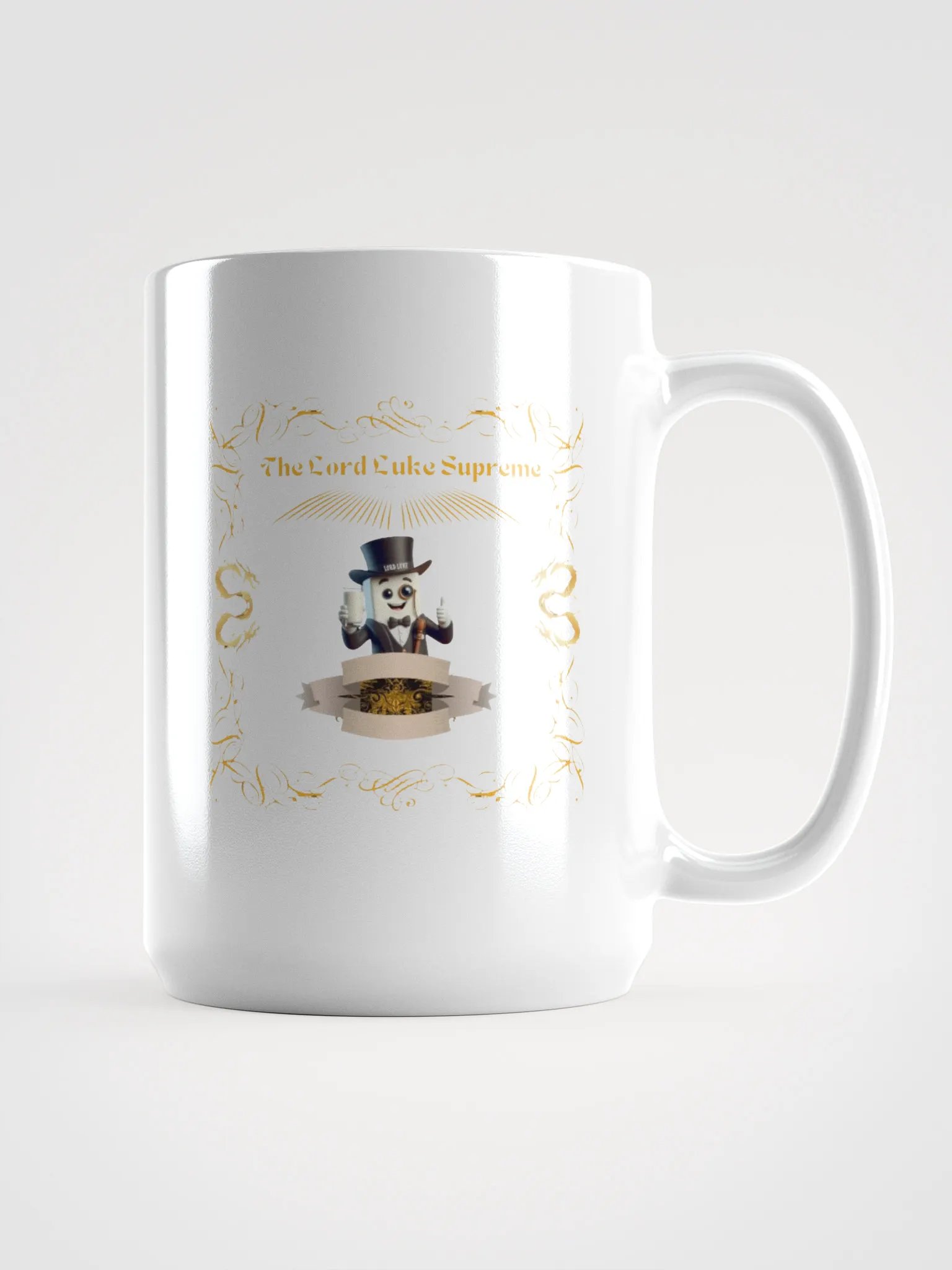 The Lord Luke Supreme Royal White Mug Design 2 product image (1)