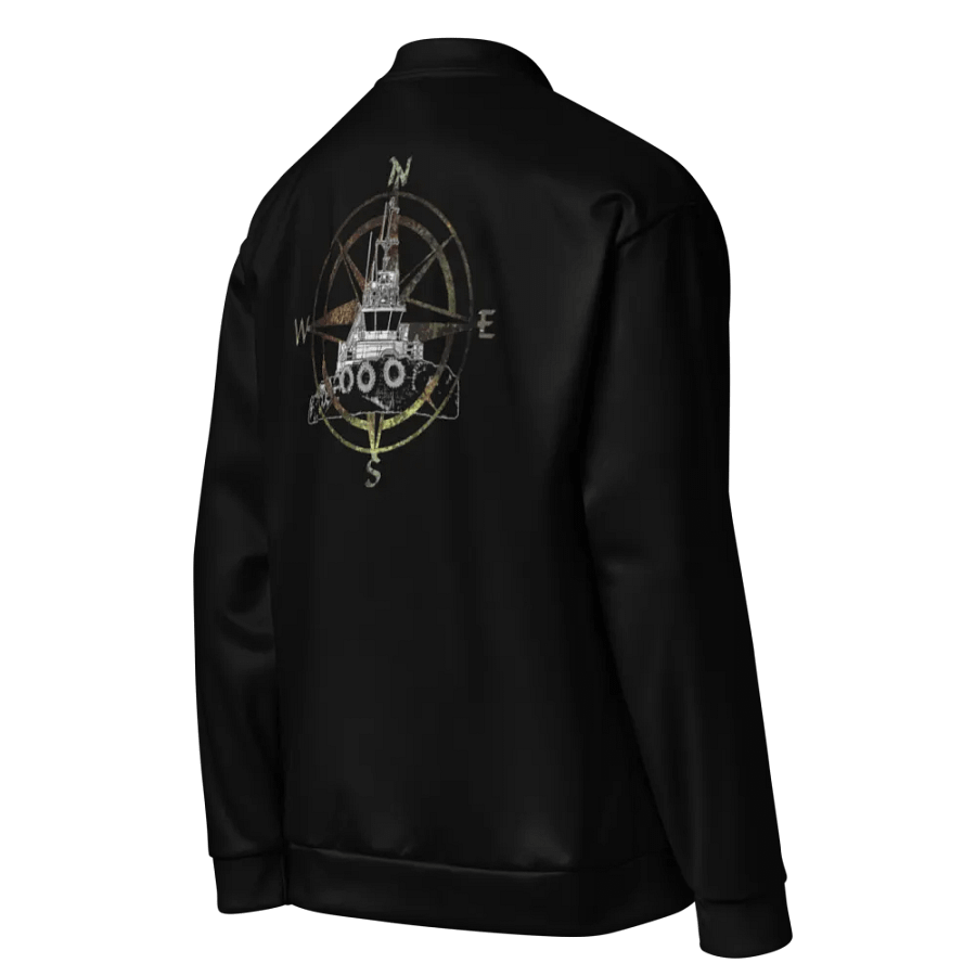 X Ancher Chain PNW Black Bomber Jacket product image (4)
