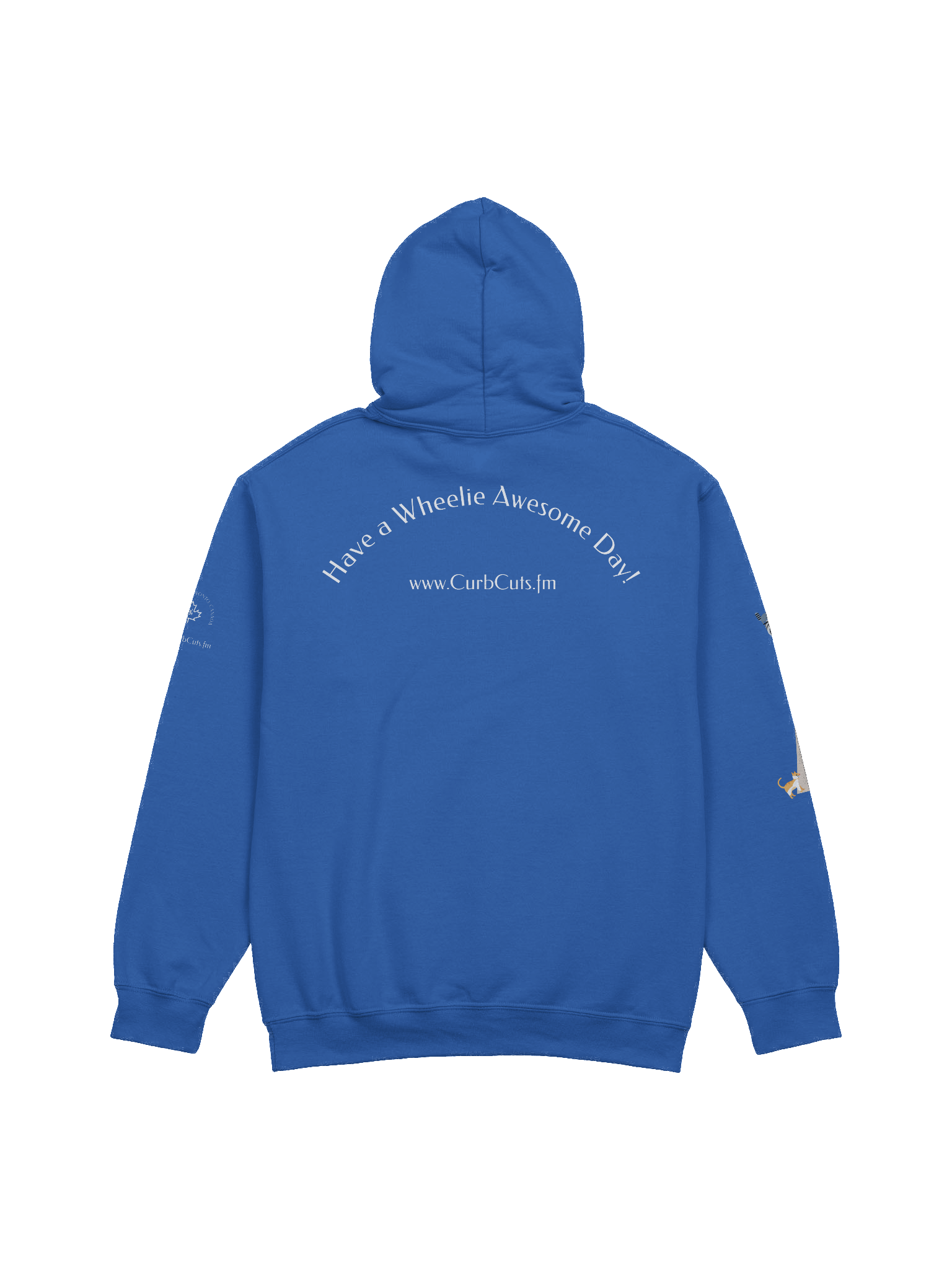 Curb Cuts and Conversations (Queen's Quay, Toronto Design): Unisex Hoodie product image (2)