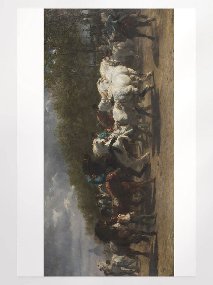 Copy of The Horse Fair By Rosa Bonheur French 1852–55/Enhanced Matte Paper Poster (in) by Allcolor product image (2)